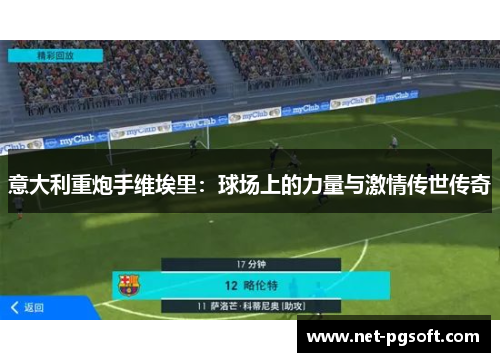 意大利重炮手维埃里：球场上的力量与激情传世传奇